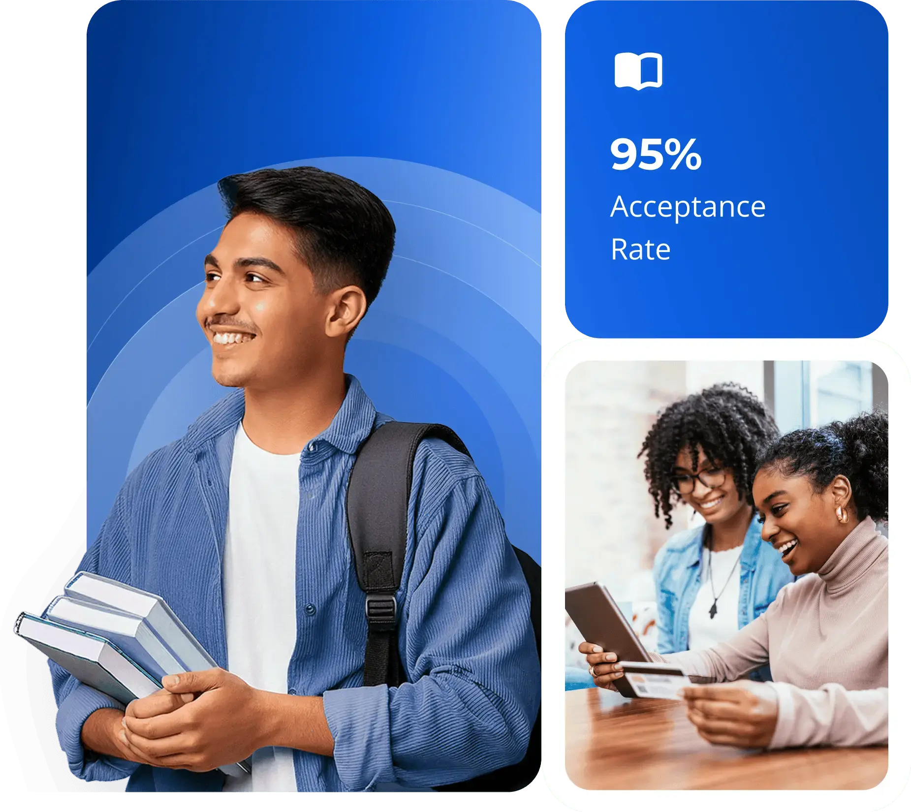 95% acceptance rate 95% acceptance rate